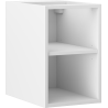 Mexen Box-A offenes Schrankfach mit Regal 30 cm, mattweiß - 91AX2-0300-470-0-01