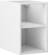 Mexen Box-A offenes Schrankfach mit Regal 30 cm, mattweiß - 91AX2-0300-470-0-01