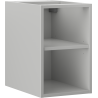 Mexen Box-A offene Schrank mit Regal 30 cm, grau matt - 91AX2-0300-470-0-62