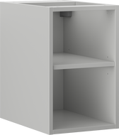 Mexen Box-A offene Schrank mit Regal 30 cm, grau matt - 91AX2-0300-470-0-62