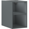 Mexen Box-A offene Schrank mit Regal 30 cm, grafit matt - 91AX2-0300-470-0-66