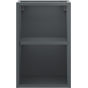 Mexen Box-A offene Schrank mit Regal 30 cm, grafit matt - 91AX2-0300-470-0-66