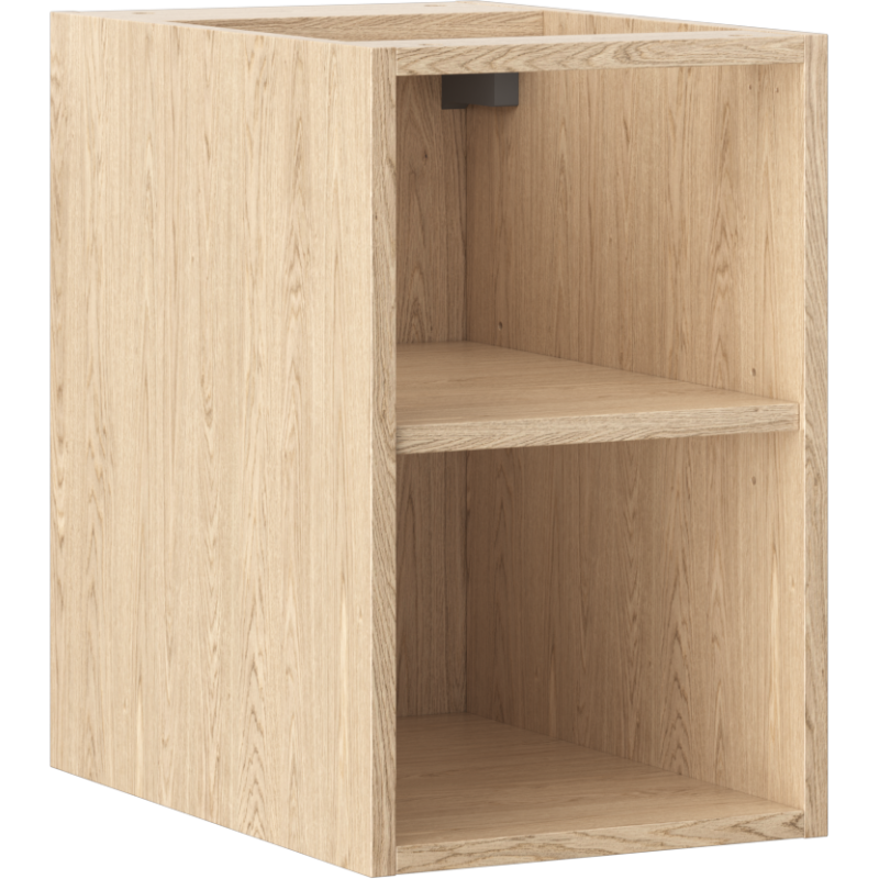 Mexen Box-A offener Schrank mit Regal 30 cm, Eiche - 91AX2-0300-470-0-81