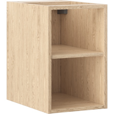 Mexen Box-A offener Schrank mit Regal 30 cm, Eiche - 91AX2-0300-470-0-81