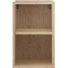 Mexen Box-A offener Schrank mit Regal 30 cm, Eiche - 91AX2-0300-470-0-81