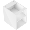 Mexen Box-A offene Schrank mit Regal 35 cm, weiß glänzend - 91AX2-0350-470-0-00