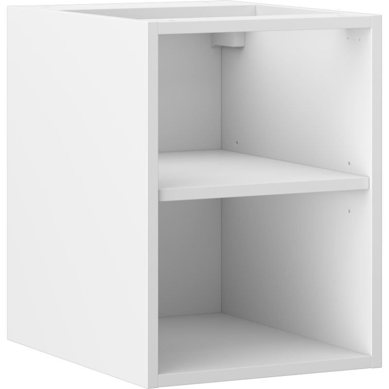 Mexen Box-A offenes Schrank mit Regal 35 cm, weiß matt - 91AX2-0350-470-0-01