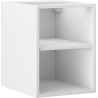 Mexen Box-A offenes Schrank mit Regal 35 cm, weiß matt - 91AX2-0350-470-0-01