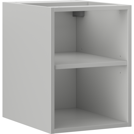 Mexen Box-A offene Schrank mit Regal 35 cm, grau matt - 91AX2-0350-470-0-62