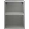 Mexen Box-A offene Schrank mit Regal 35 cm, grau matt - 91AX2-0350-470-0-62