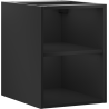 Mexen Box-A offenes Schrank mit Regal 35 cm, schwarzmatt - 91AX2-0350-470-0-71