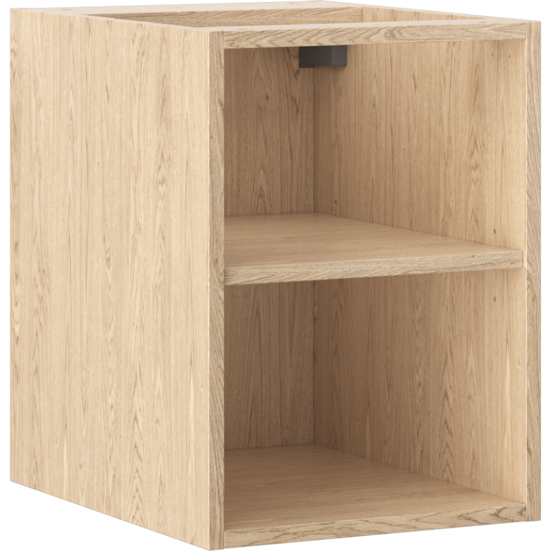 Mexen Box-A offener Schrank mit Regal 35 cm, Eiche - 91AX2-0350-470-0-81