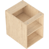 Mexen Box-A offener Schrank mit Regal 35 cm, Eiche - 91AX2-0350-470-0-81