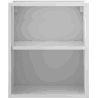 Mexen Box-A offener Schrank mit Regal 40 cm, weißer Glanz - 91AX2-0400-470-0-00