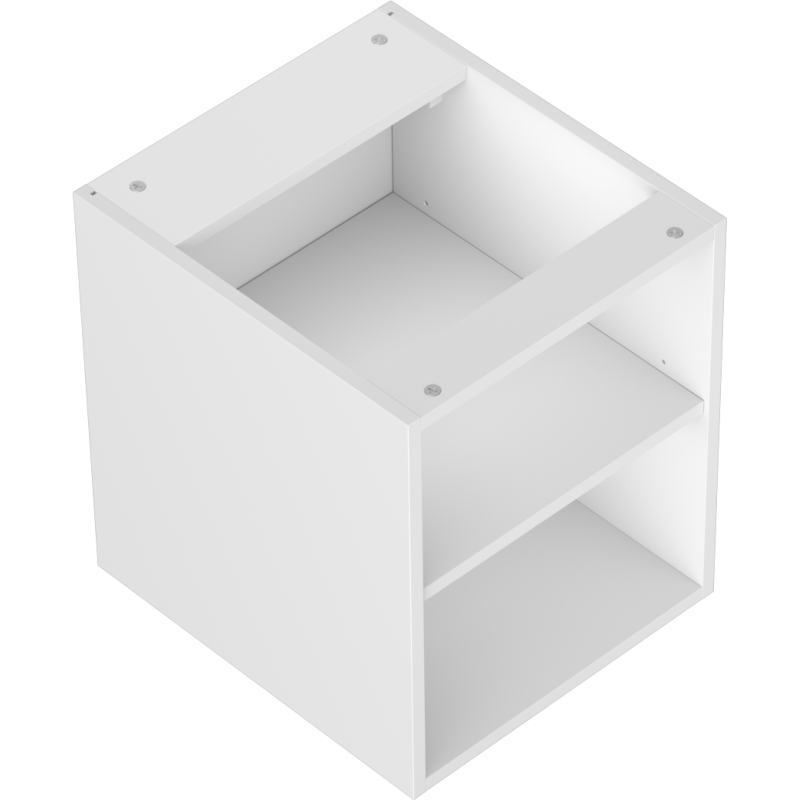 Mexen Box-A offener Schrank mit Regal 40 cm, weiß matt - 91AX2-0400-470-0-01