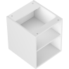 Mexen Box-A offener Schrank mit Regal 40 cm, weiß matt - 91AX2-0400-470-0-01
