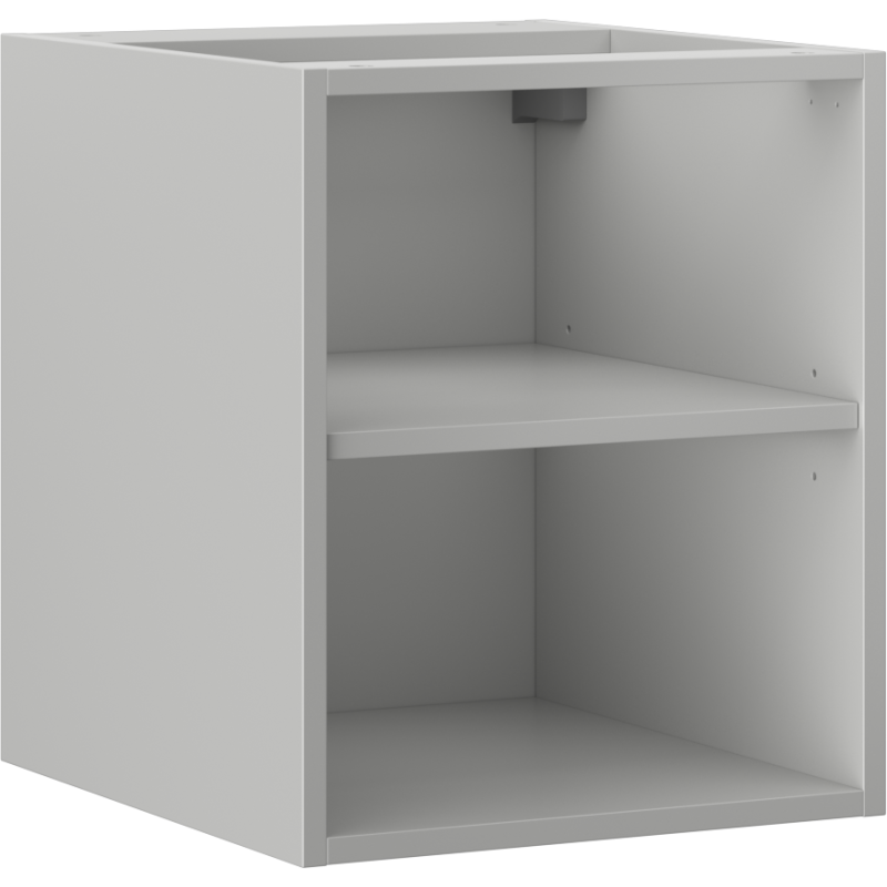 Mexen Box-A offener Schrank mit Regal 40 cm, grau matt - 91AX2-0400-470-0-62