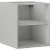 Mexen Box-A offener Schrank mit Regal 40 cm, grau matt - 91AX2-0400-470-0-62