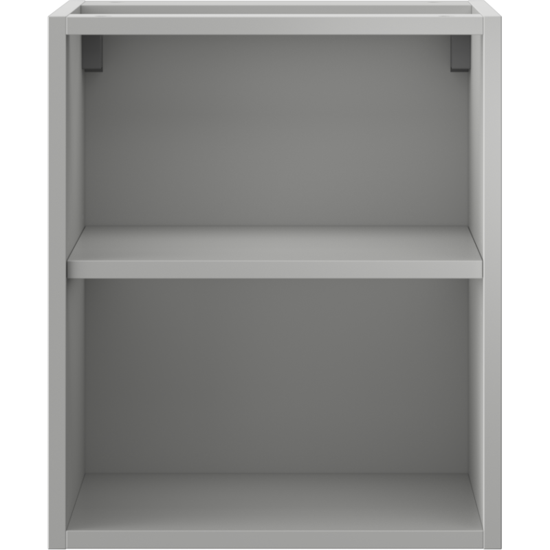 Mexen Box-A offener Schrank mit Regal 40 cm, grau matt - 91AX2-0400-470-0-62