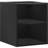Mexen Box-A offener Schrank mit Regal 40 cm, schwarz matt - 91AX2-0400-470-0-71