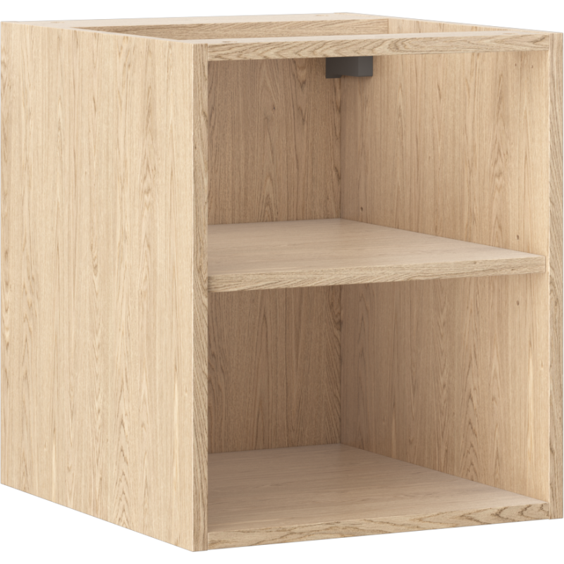Mexen Box-A offener Schrank mit Regal 40 cm, Eiche - 91AX2-0400-470-0-81