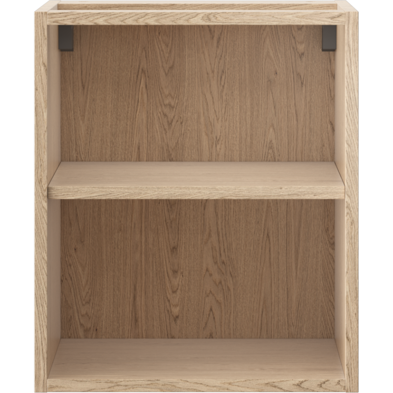 Mexen Box-A offener Schrank mit Regal 40 cm, Eiche - 91AX2-0400-470-0-81