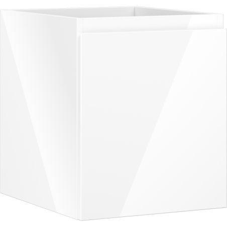 Mexen Orio Badezimmer-Unterschrank 40 cm, 1 Schublade, weiß glänzend - 91A10-04047-1-BF00