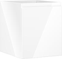 Mexen Orio Badezimmer-Unterschrank 40 cm, 1 Schublade, weiß glänzend - 91A10-04047-1-BF00