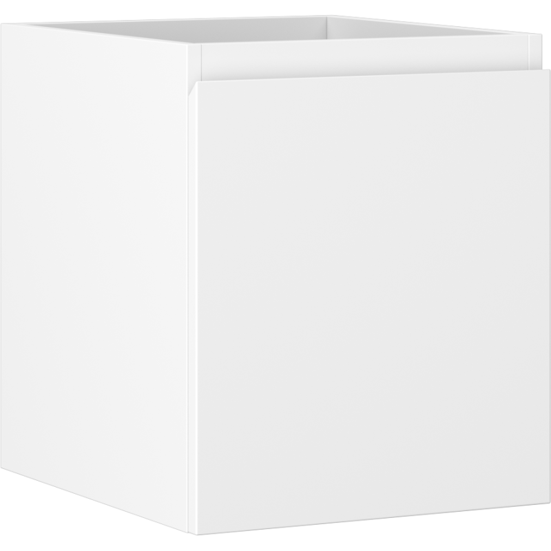 Mexen Orio Badezimmerschrank für Waschbecken 40 cm, 1 Schublade, weiß matt - 91A10-04047-1-BF01