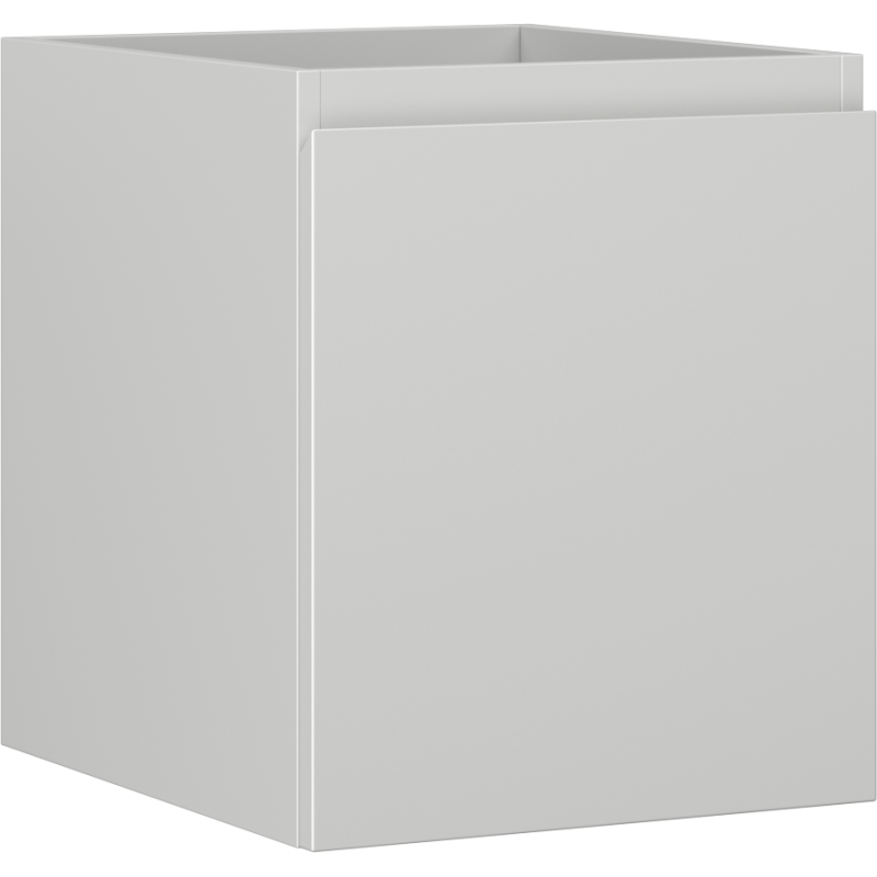 Mexen Orio Badezimmerschrank für Waschtischunterschrank 40 cm, 1 Schublade, grau matt - 91A10-04047-1-BF62