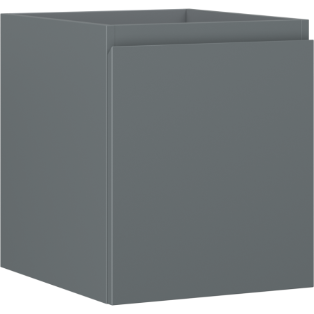 Mexen Orio Badezimmerschrank für Waschbecken 40 cm, 1 Schublade, Graphit matt - 91A10-04047-1-BF66