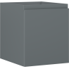Mexen Orio Badezimmerschrank für Waschbecken 40 cm, 1 Schublade, Graphit matt - 91A10-04047-1-BF66