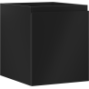 Mexen Orio Badezimmerschrank für Waschtisch 40 cm, 1 Schublade, schwarz matt - 91A10-04047-1-BF71