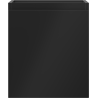 Mexen Orio Badezimmerschrank für Waschtisch 40 cm, 1 Schublade, schwarz matt - 91A10-04047-1-BF71