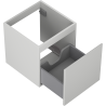 Mexen Orio Badezimmerschrank unter dem Waschbecken 45 cm, 1 Schublade, grau matt - 91A10-04547-1-BF62
