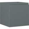 Mexen Orio Badezimmerschrank für Waschbecken 45 cm, 1 Schublade, Graphit matt - 91A10-04547-1-BF66