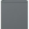 Mexen Orio Badezimmerschrank für Waschbecken 45 cm, 1 Schublade, Graphit matt - 91A10-04547-1-BF66