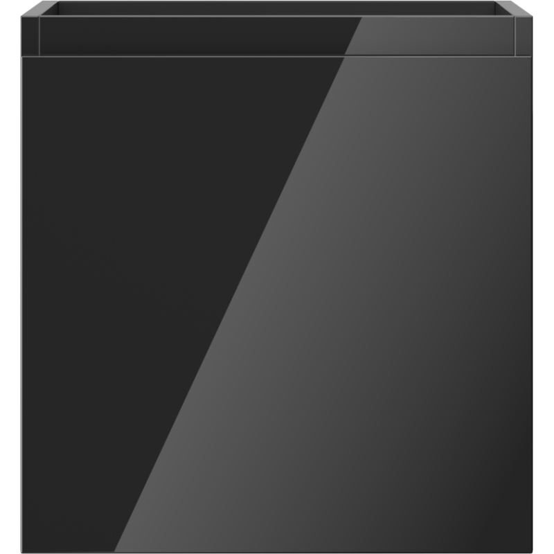 Mexen Orio Badezimmerunterschrank 45 cm, 1 Schublade, schwarz glänzend - 91A10-04547-1-BF70