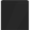 Mexen Orio Badezimmerschrank für Waschtisch 45 cm, 1 Schublade, schwarz matt - 91A10-04547-1-BF71