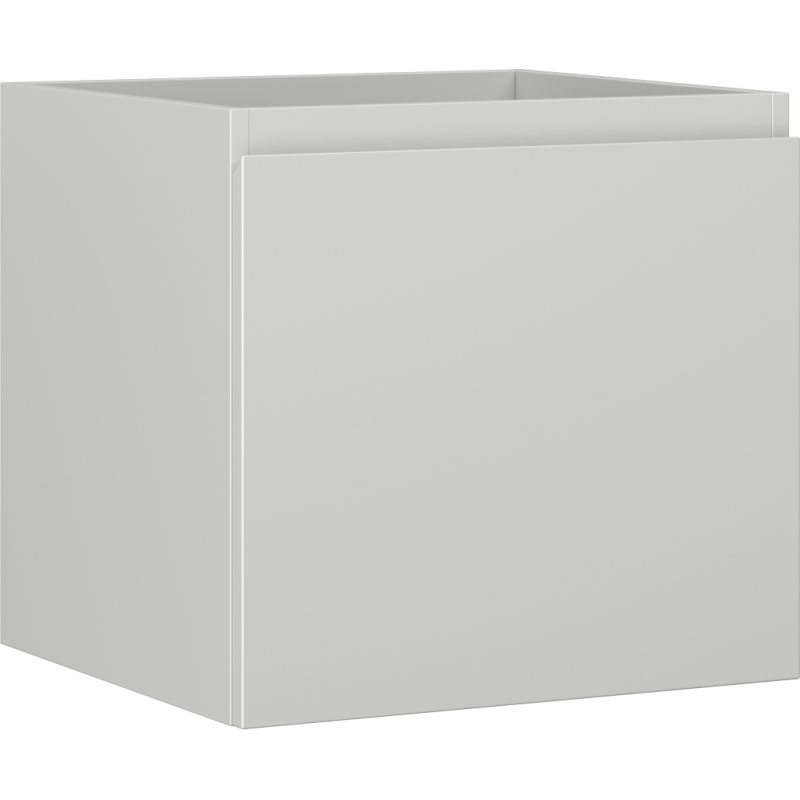 Mexen Orio Badezimmerschrank für Waschbecken 50 cm, 1 Schublade, graumatt - 91A10-05047-1-BF62