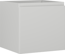 Mexen Orio Badezimmerschrank für Waschbecken 50 cm, 1 Schublade, graumatt - 91A10-05047-1-BF62