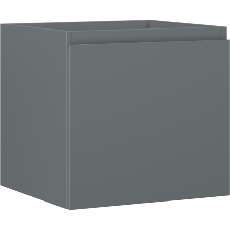 Mexen Orio Badezimmerschrank für Waschbecken 50 cm, 1 Schublade, Graphit matt - 91A10-05047-1-BF66