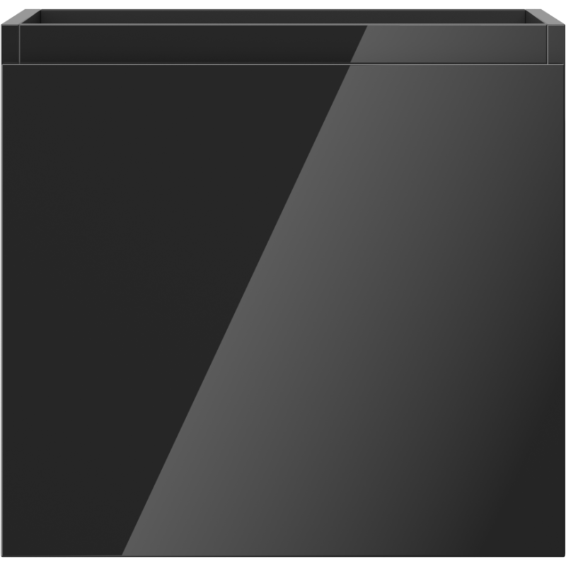 Mexen Orio Badezimmer-Unterschrank 50 cm, 1 Schublade, schwarz glänzend - 91A10-05047-1-BF70