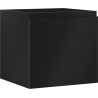 Mexen Orio Badezimmerschrank für Waschbecken 50 cm, 1 Schublade, schwarz matt - 91A10-05047-1-BF71
