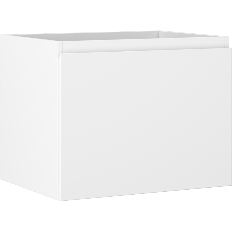 Mexen Orio Badezimmerschrank für Waschbecken 60 cm, 1 Schublade, weiß matt - 91A10-06047-1-BF01