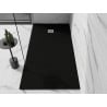 Mexen Stone+ Rechteckige Duschwanne aus Verbundwerkstoff 180 x 90 cm, schwarz - 44709018