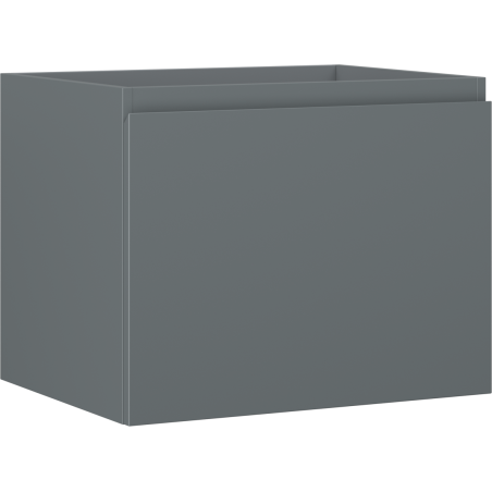 Mexen Orio Badezimmerschrank für Waschbecken 60 cm, 1 Schublade, Graphit matt - 91A10-06047-1-BF66
