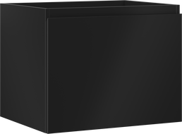 Mexen Orio Badezimmerschrank für Waschtisch 60 cm, 1 Schublade, schwarz matt - 91A10-06047-1-BF71