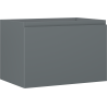 Mexen Orio Badezimmerschrank unter Waschbecken 70 cm, 1 Schublade, Graphit matt - 91A10-07047-1-BF66