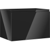 Mexen Orio Badezimmerschrank unter Waschbecken 70 cm, 1 Schublade, schwarz glänzend - 91A10-07047-1-BF70